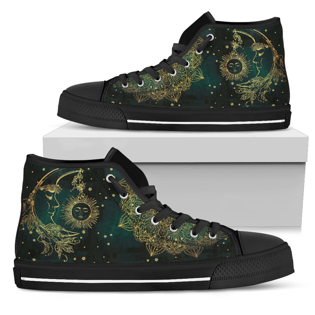 Dark green moon and mandala black sole - - buy epic deals