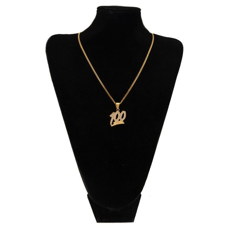 Gold Emoji 0 Logo Pendant Necklace - Pendant - buy epic deals
