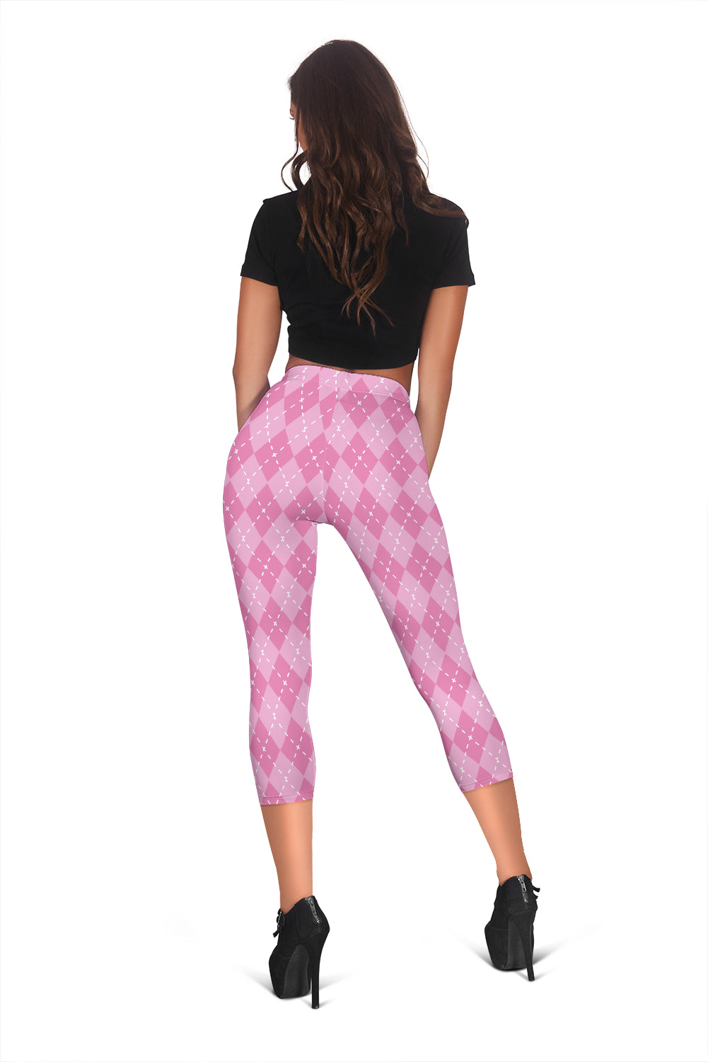 Pink Argyle Women's Capris - - buy epic deals