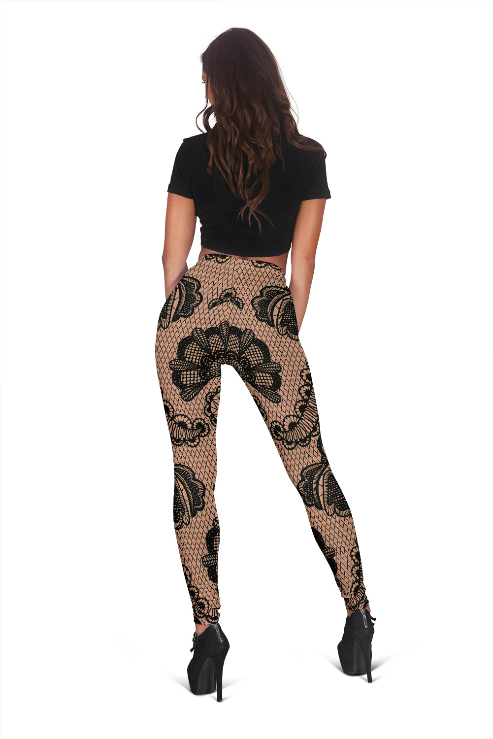 Black Lace Leggings - - buy epic deals