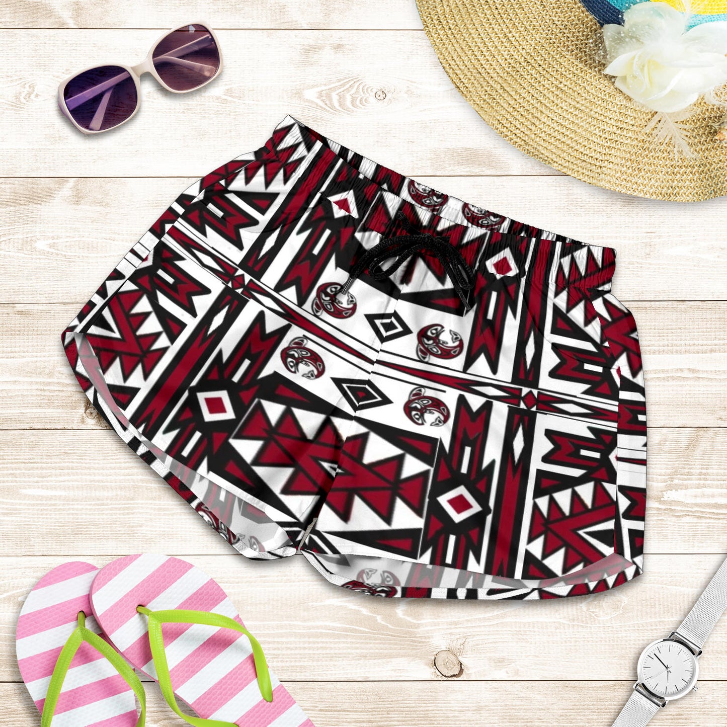 Native Women Shorts Red - - buy epic deals
