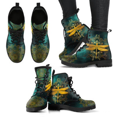 Dragonfly Of Peace Handcrafted Boots -  - buy epic deals