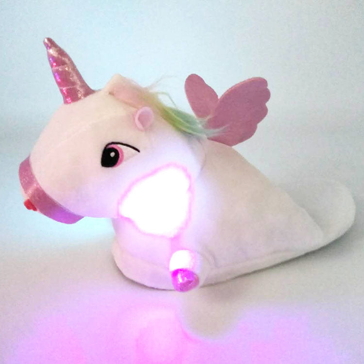 🦄  Unicorn 🦄  Light Up The Night LED Slippers - Slippers - buy epic deals