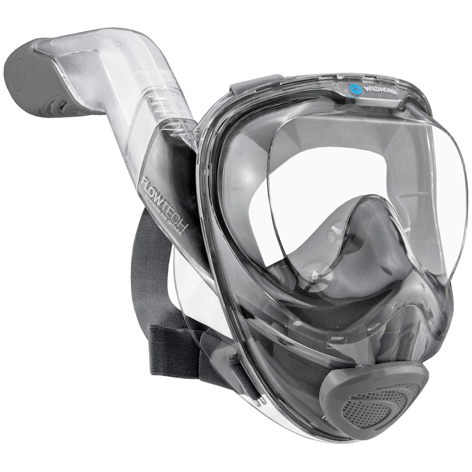 WildHorn Outfitters Seaview 180° V2 Full Face Snorkel Mask with FLOWTECH Advanced Breathing System - Sport - buy epic deals