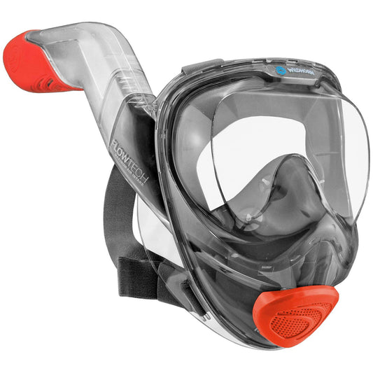 WildHorn Outfitters Seaview 180° V2 Full Face Snorkel Mask with FLOWTECH Advanced Breathing System - Sport - buy epic deals