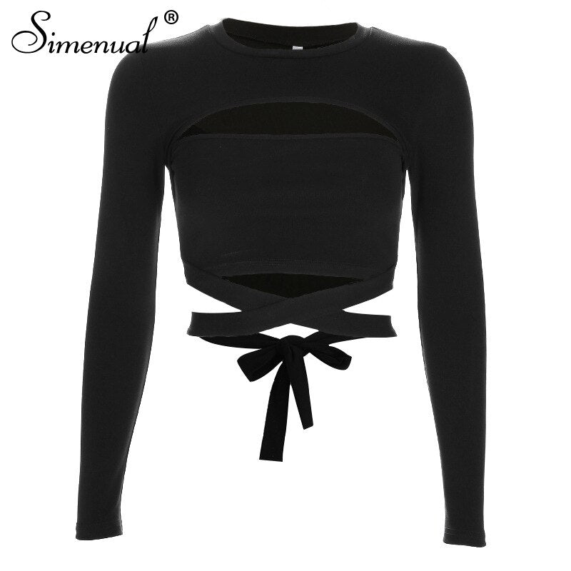 Bow Tie Black Sweater by Simenual