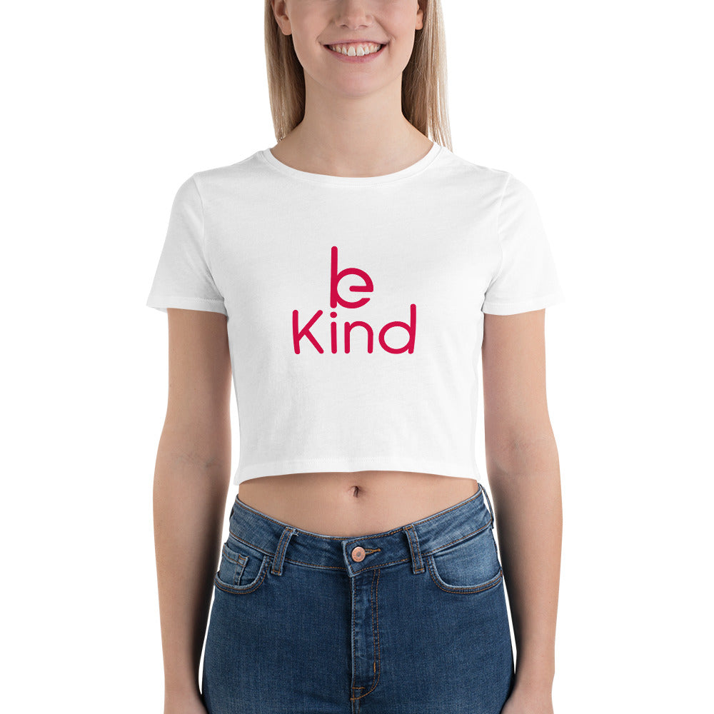 Be Kind - Women’s Crop Tee