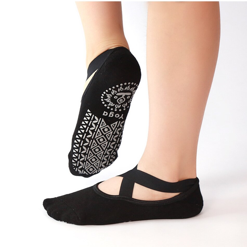 Women Yoga Socks High Quality Anti-Slip Quick-Dry Pilates Ballet Socks