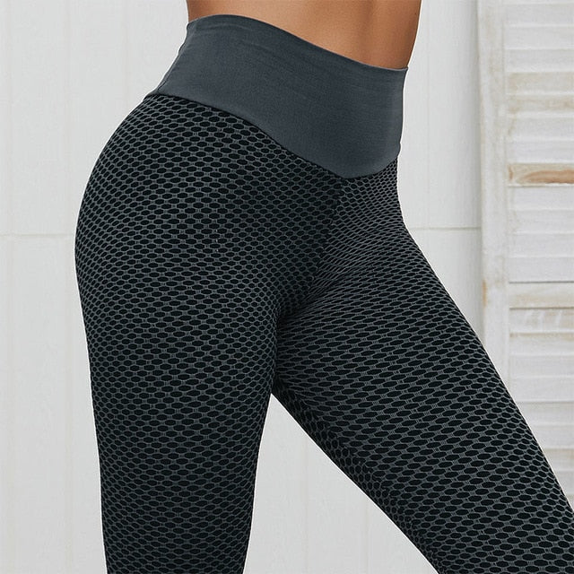 Seamless Ruched Mesh 🍑 and Abs Support Leggings