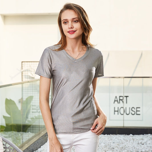 Short sleeve T-shirt  electromagnetic radiation protection with silver fiber -  - buy epic deals