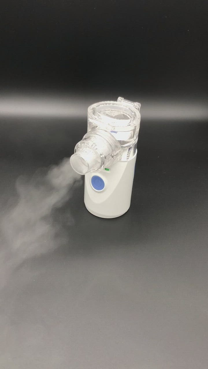 Portable Nebulizer creates gentle Vapour therapy