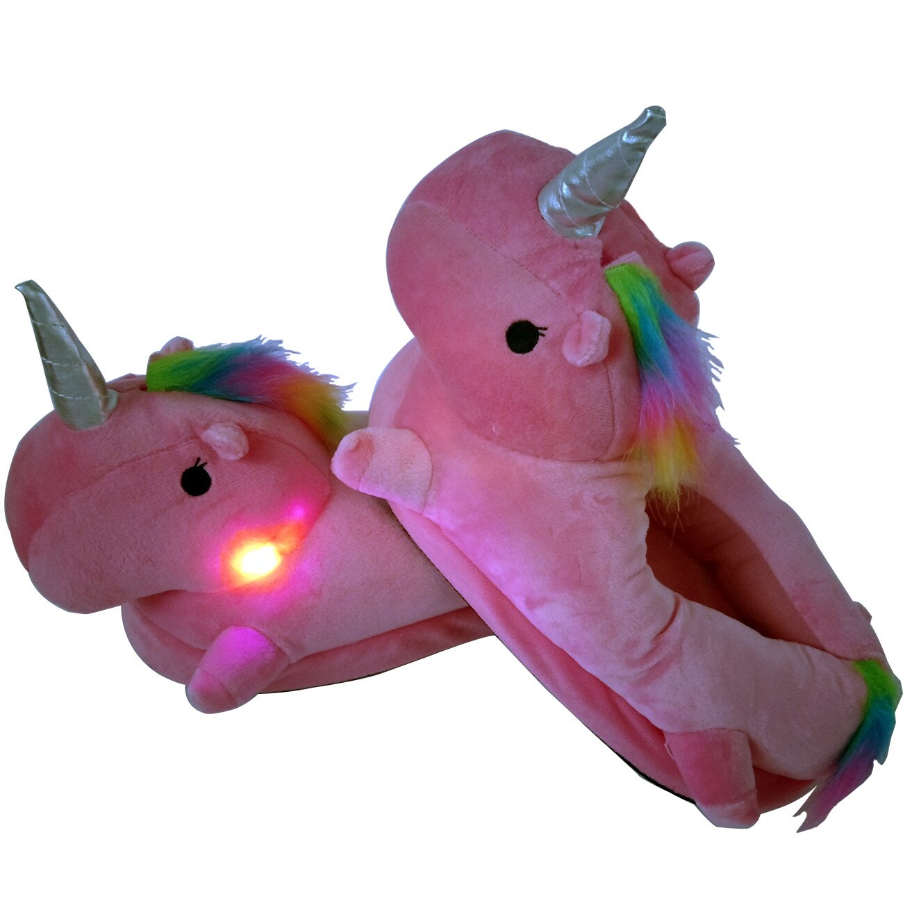 🦄  Unicorn 🦄  Light Up The Night LED Slippers - Slippers - buy epic deals
