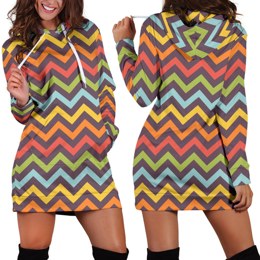 Bright Chevron Dress -  - buy epic deals