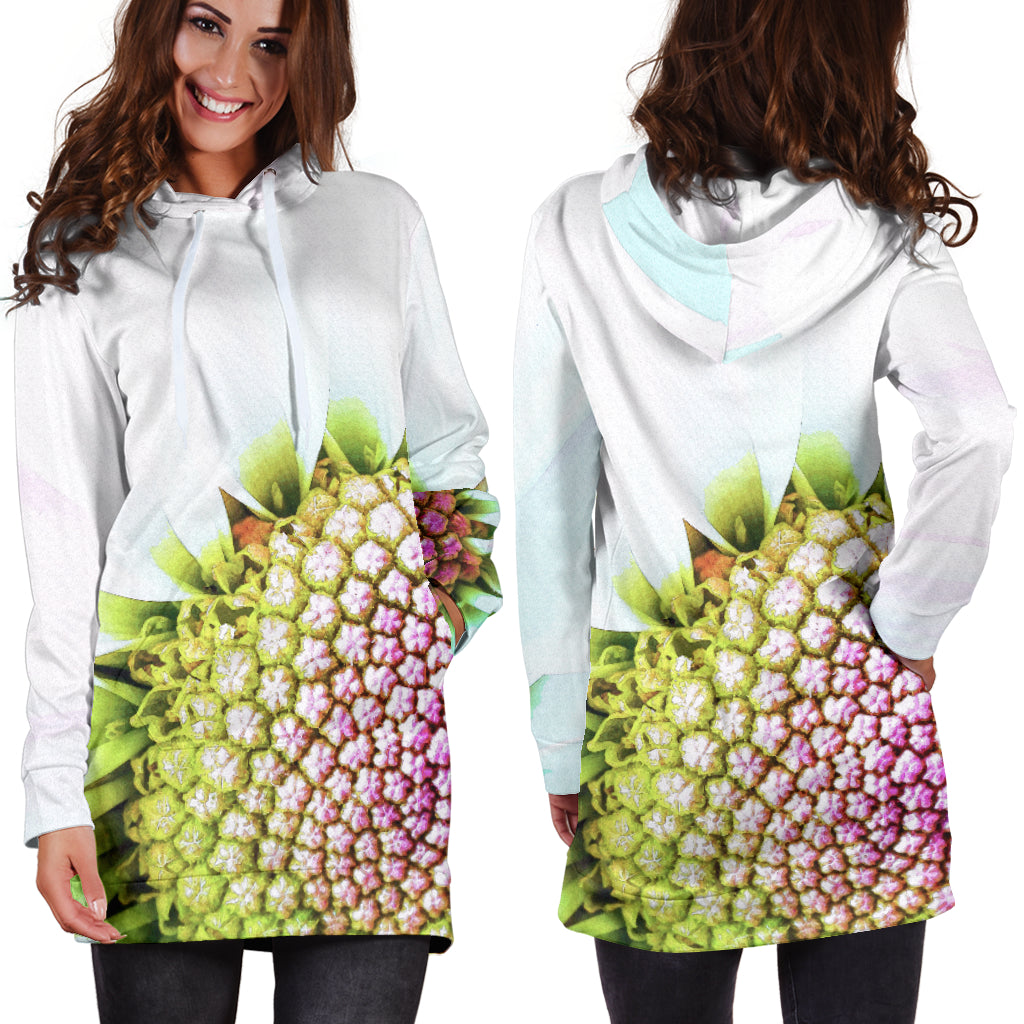 Flower Print Women's Hoodie Dress -  - buy epic deals