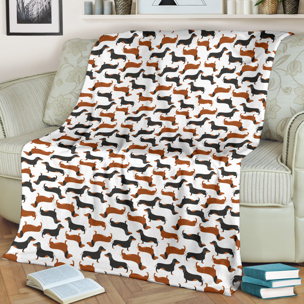 Cute Dachshund Premium Blanket -  - buy epic deals