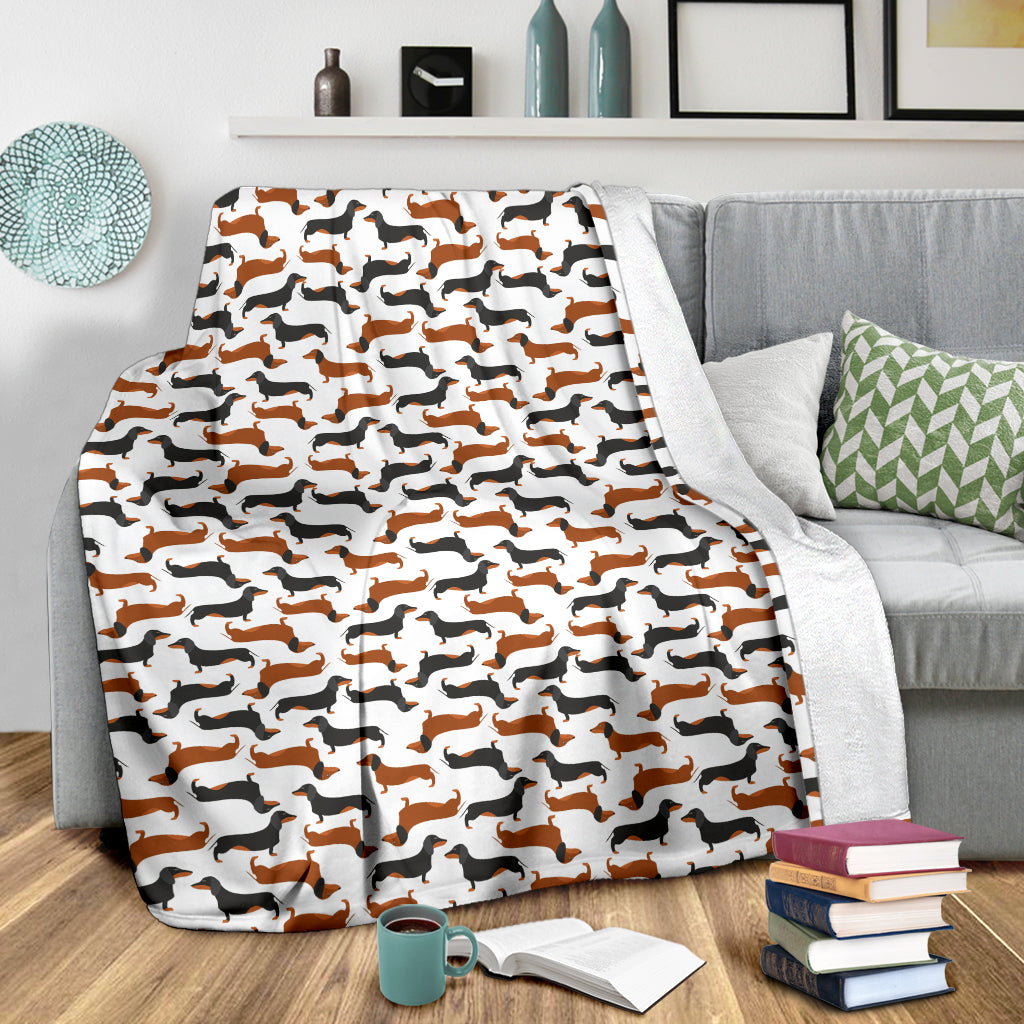 Cute Dachshund Premium Blanket -  - buy epic deals