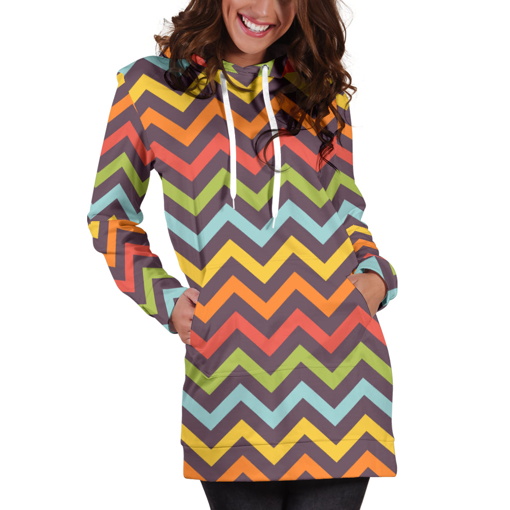 Bright Chevron Dress -  - buy epic deals