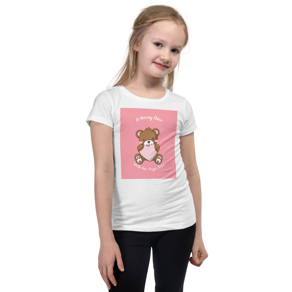 A Honey Bear With Her Papa Girl's T-Shirt -  - buy epic deals