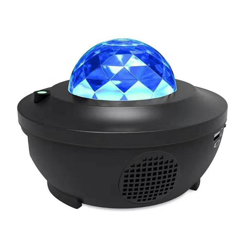 Bluetooth Colorful Starry Sky Projector USB Voice Control Music Player LED Night Light