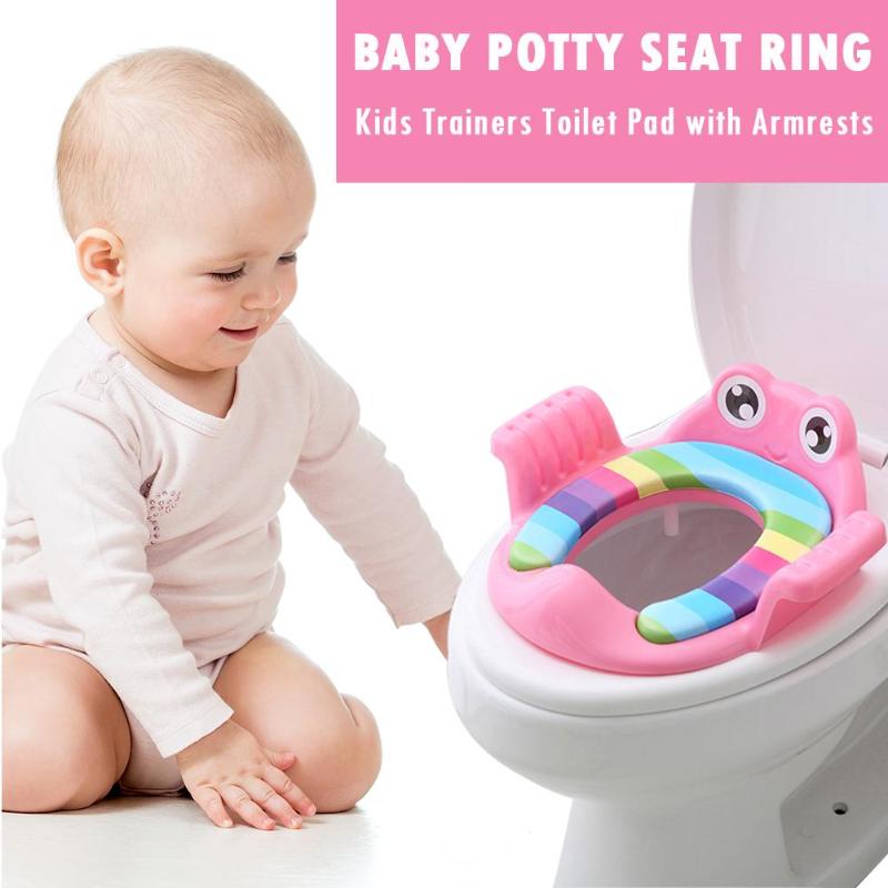 Baby Toilet Potty Seat With Armrest for Girls and Boys -  - buy epic deals