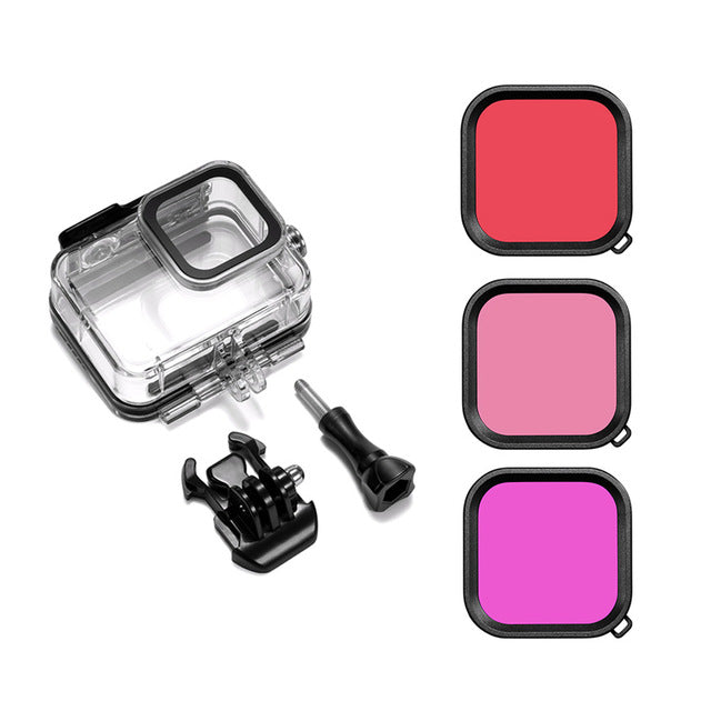 Waterproof Housing Shell for GoPro Hero 7/2018/6/5 series Protective 45mm Case for Go Pro Cameras - Accessories - buy epic deals