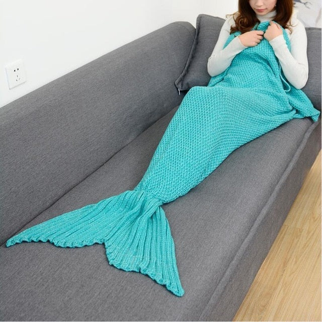Mermaid Tail Blanket Crochet Blanket - Blanket - buy epic deals