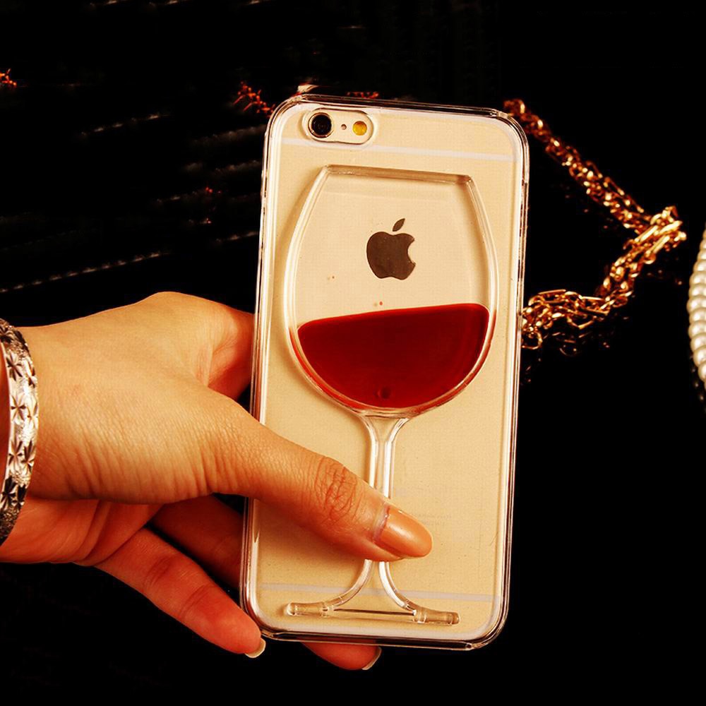 Liquid Red Wine Glass 🍷 Phone cases For iPhones -  - buy epic deals