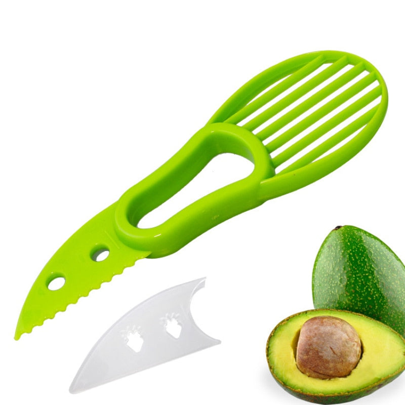 Easy 3-in-1 Avocado Preparation Tool Split Pit Scoop Slice - Kitchen - buy epic deals
