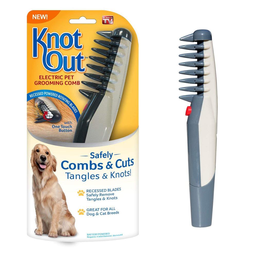 Electric Pet Grooming Comb Anti-Knot Grooming tool for Long Haired Dogs and Cats - Electric Comb - buy epic deals